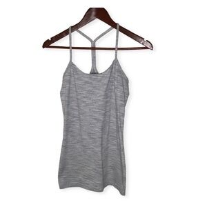 Lululemon Power Pose Tank in Wee Are From Space Nimbus Battleship Size 6.